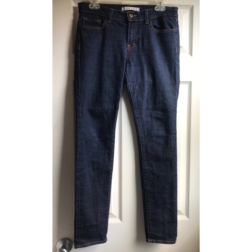 J Brand Pencil Leg Dark Wash Denim Jeans